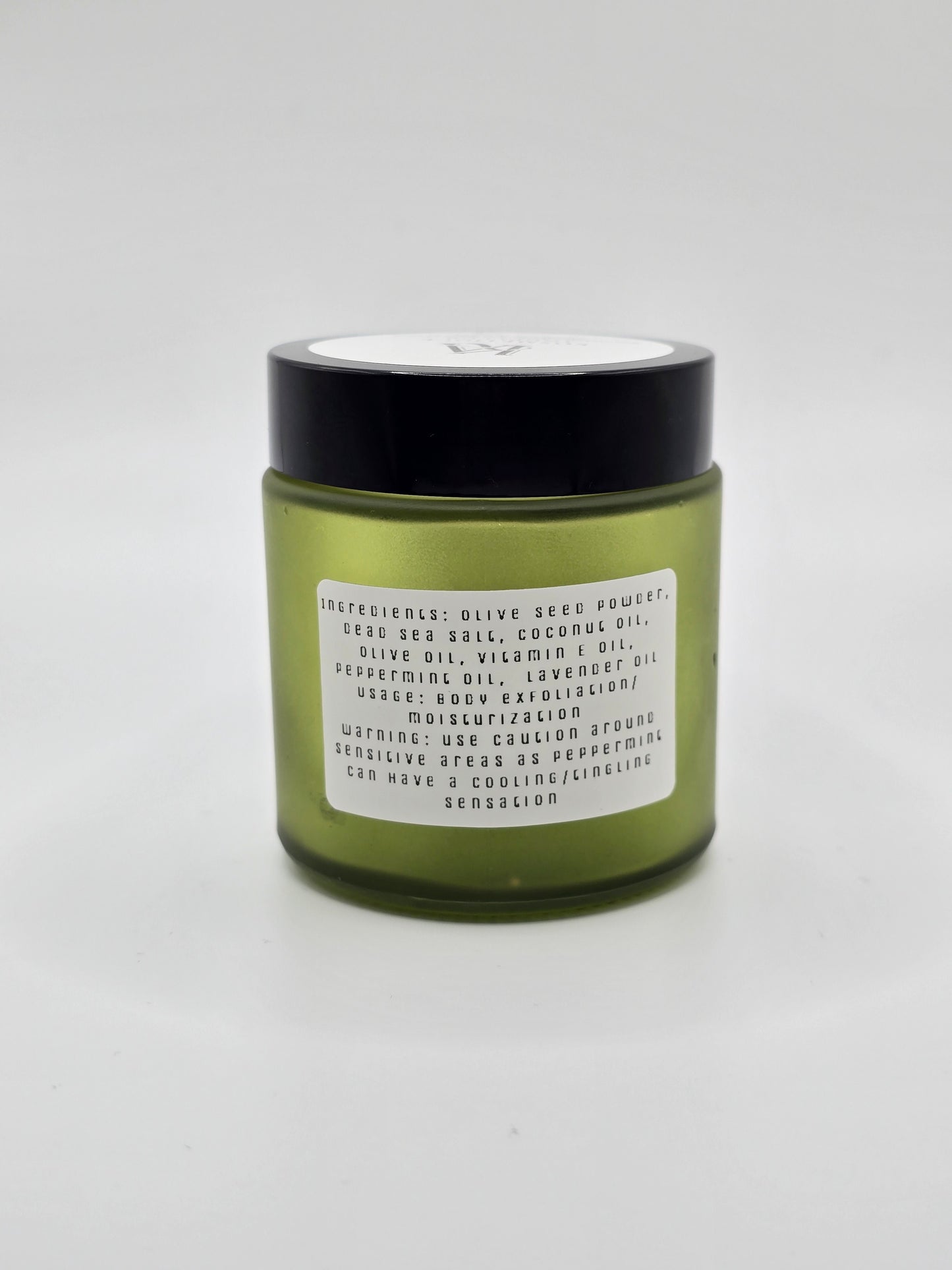 Olive Seed Dead Sea Salt Scrub- Lavender Mint Scented